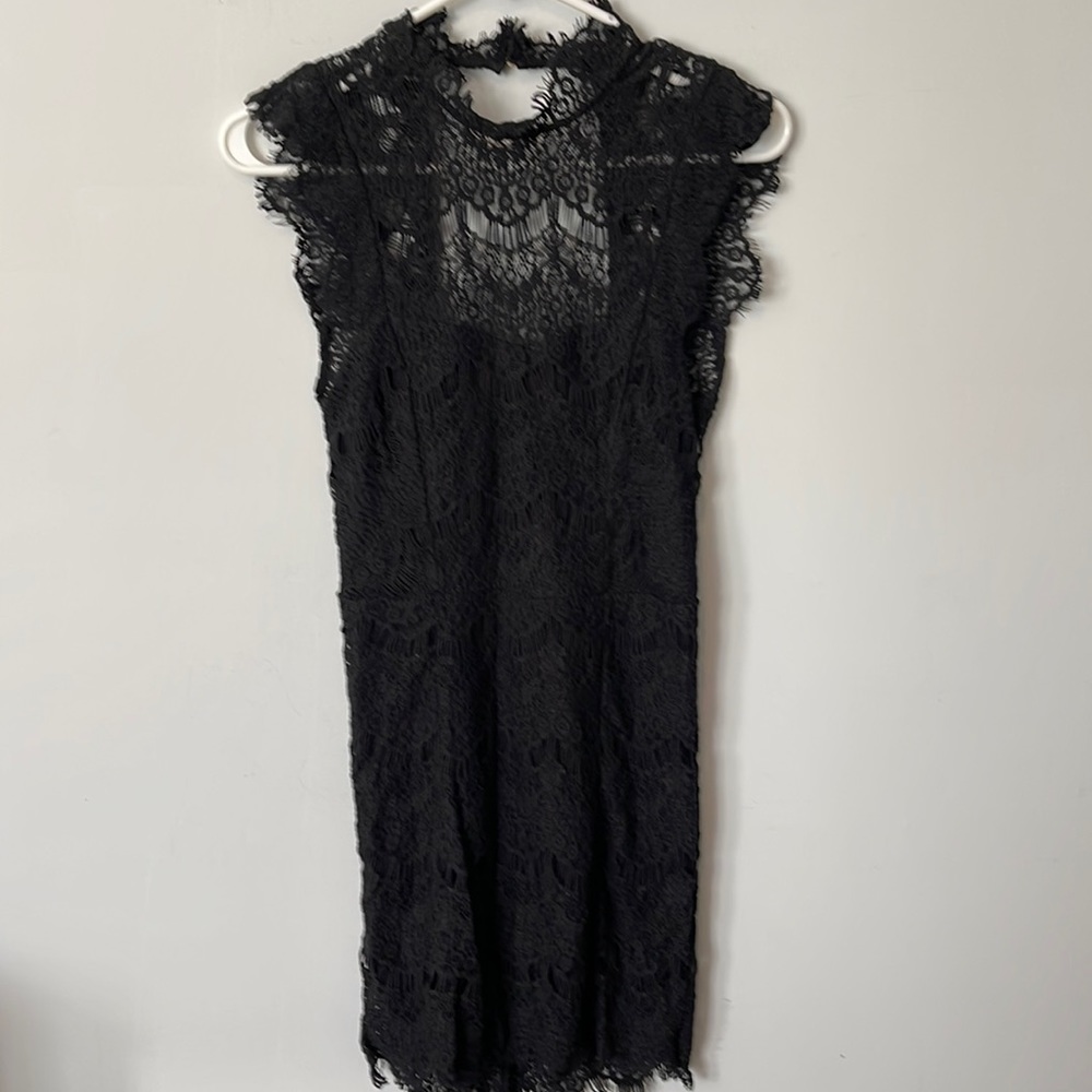 Free people black dress xs. NWT